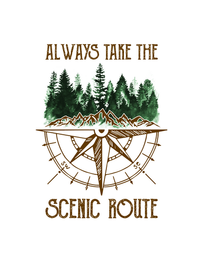 Always Take The Scenic Route - The Khoj Store