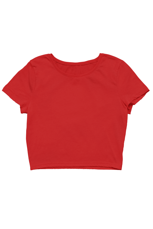 Rustic Red Crop Top