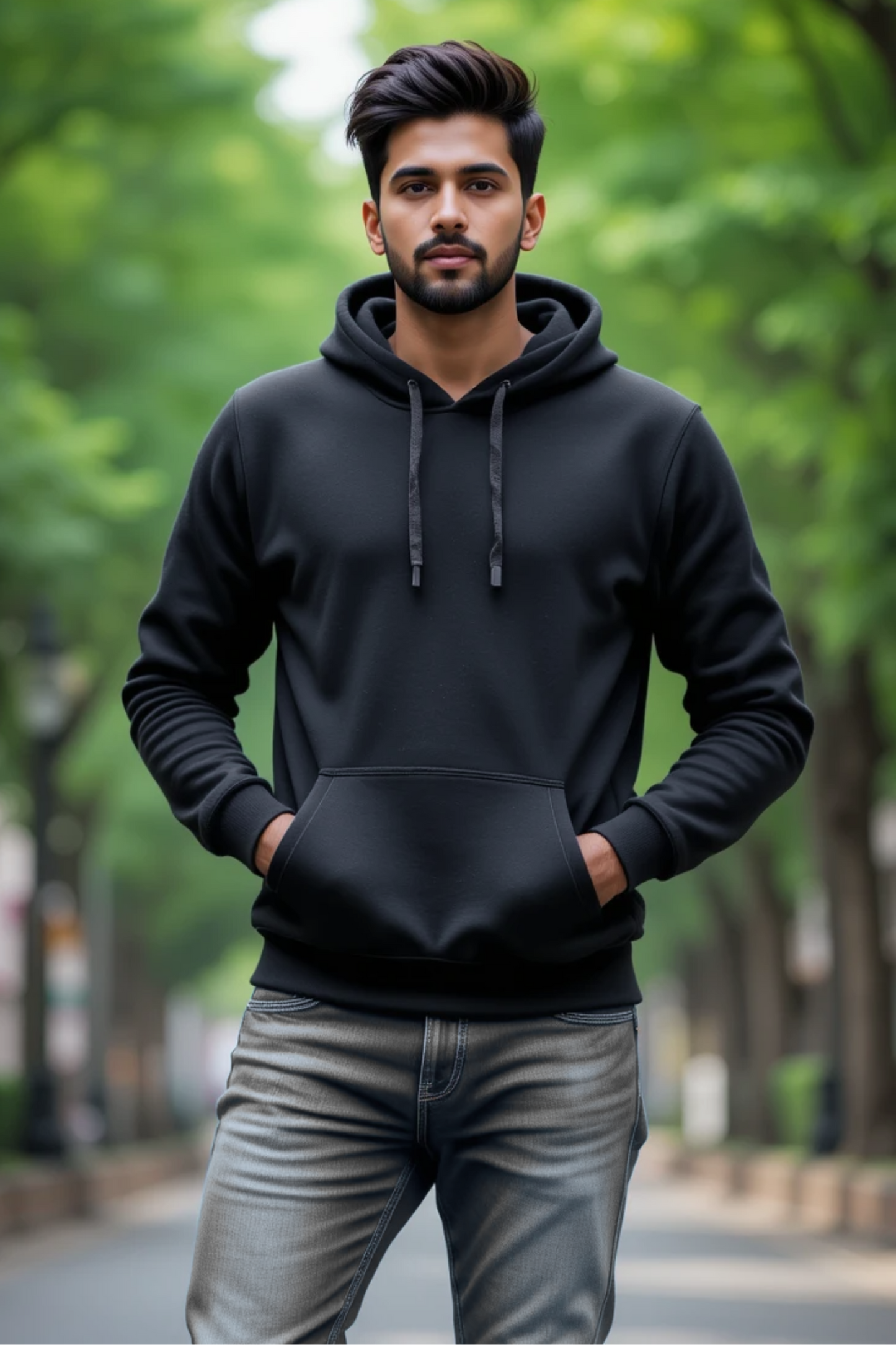 Eclipse Shadow Black Hoodie