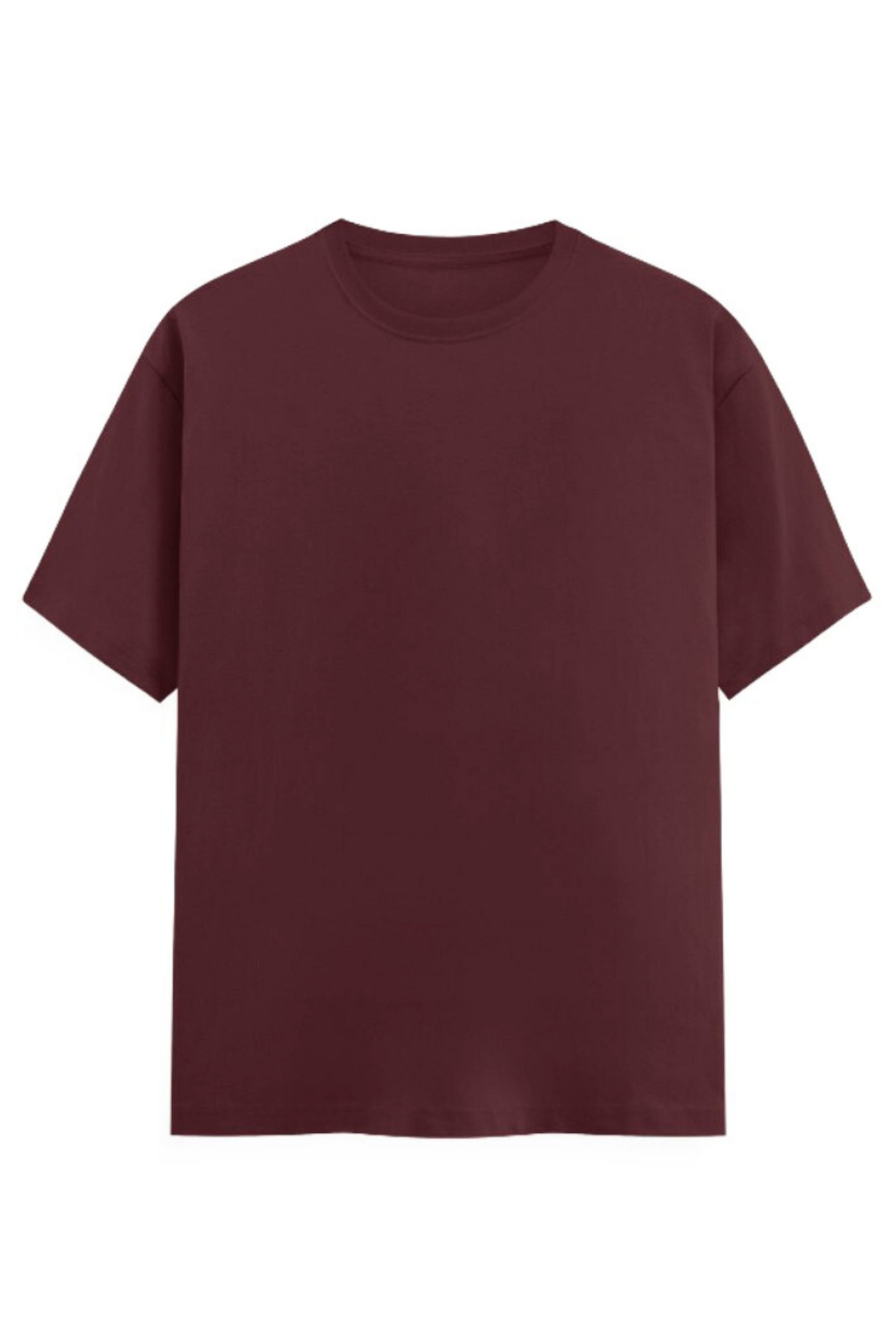 Wildwood Maroon Plus Size T-Shirt