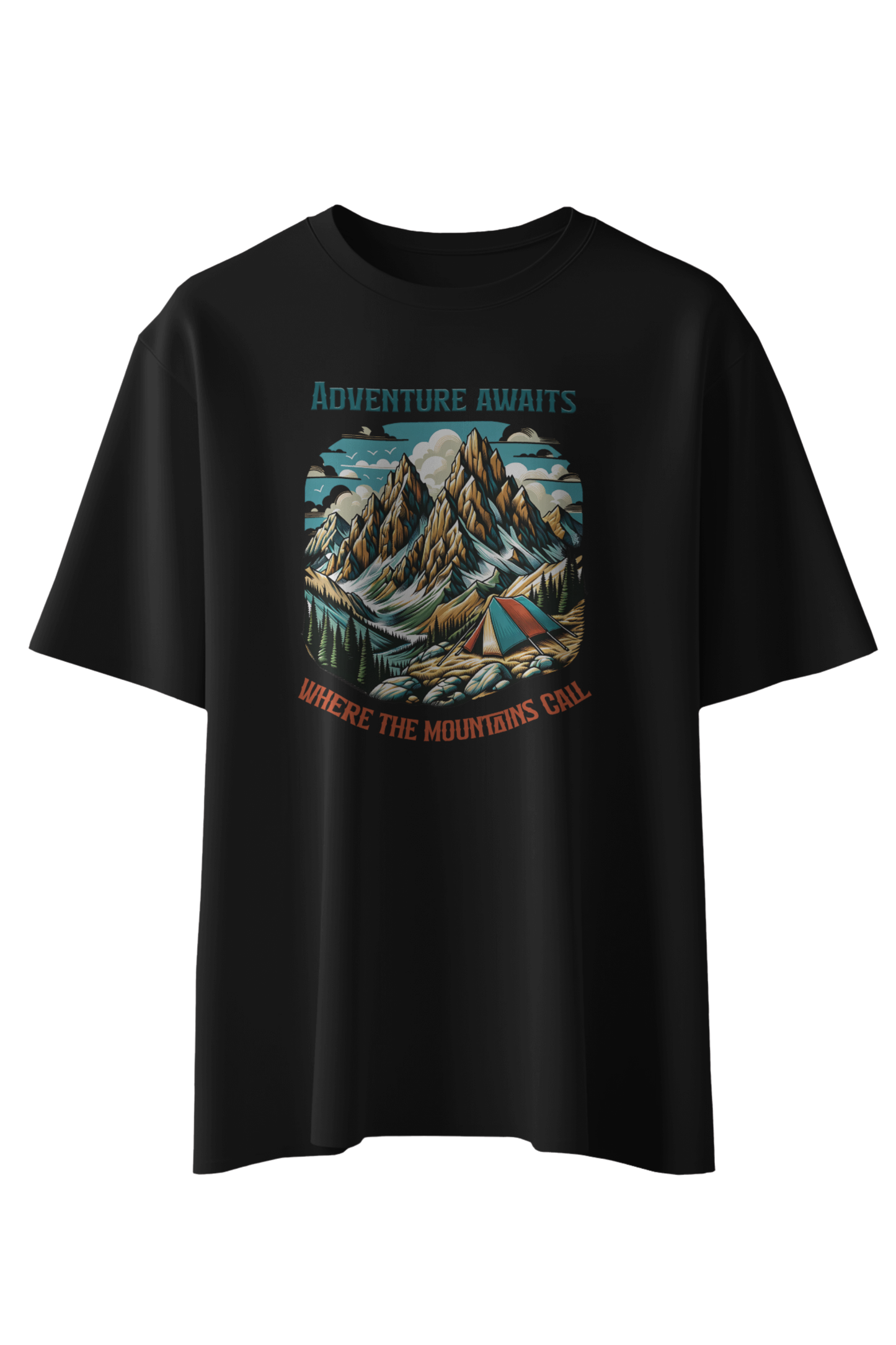 Adventure Awaits - Mountains Call T-Shirt