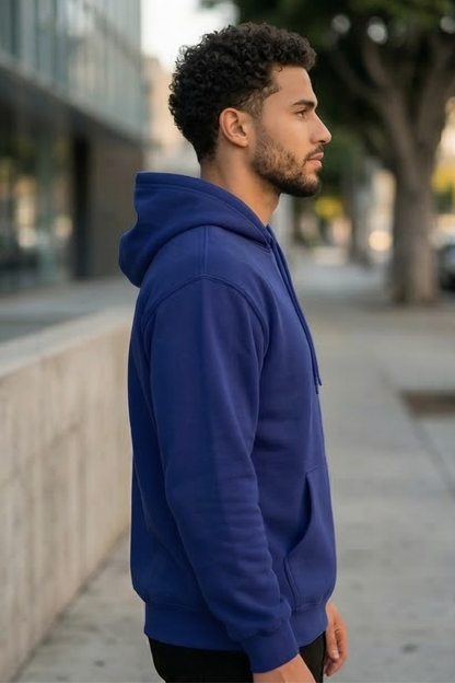 Azure Crest Royal Blue Hoodie