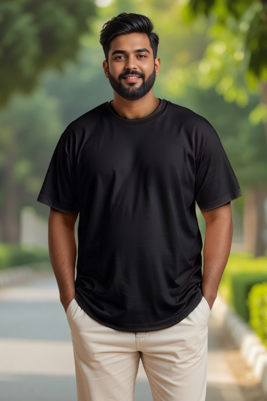 Eclipse Black Plus Size T-Shirt