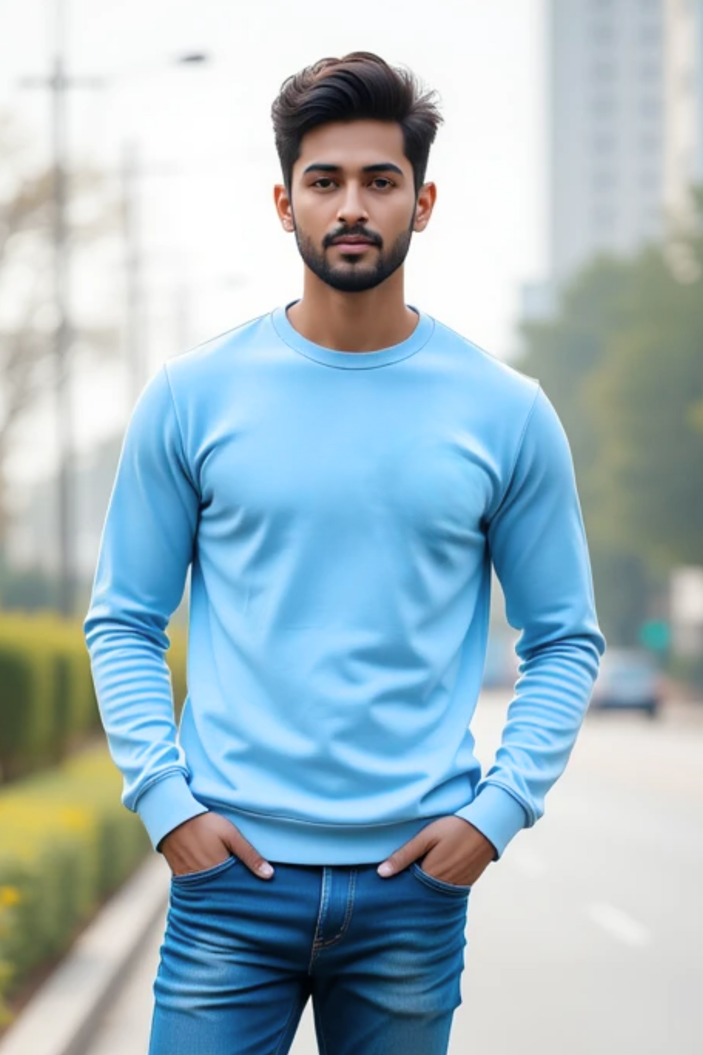 Morning Mist Baby Blue Sweatshirt