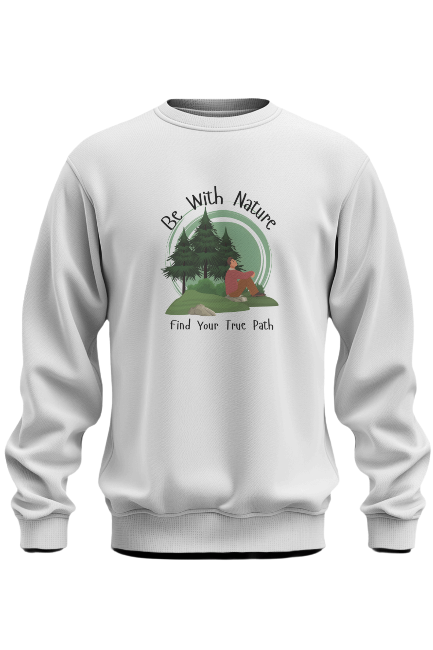 Be With Nature Sweatshirt - The Khoj Store