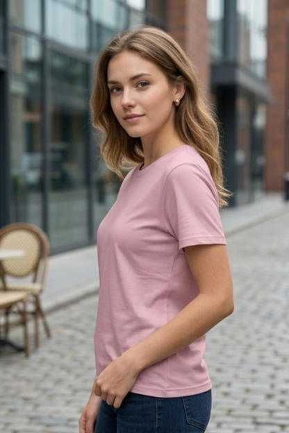 Blush Breeze Baby Pink Women's T-Shirt