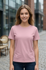 Blush Breeze Baby Pink Women's T-Shirt