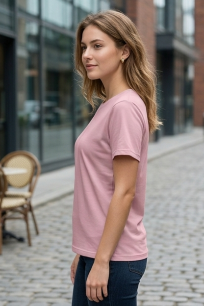 Blush Breeze Baby Pink Women's T-Shirt