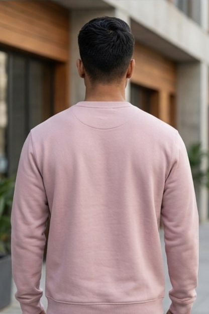 Blush Breeze Light Baby Pink Sweatshirt
