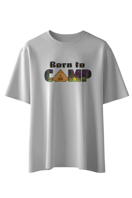 Born To Camp T-Shirt - The Khoj Store