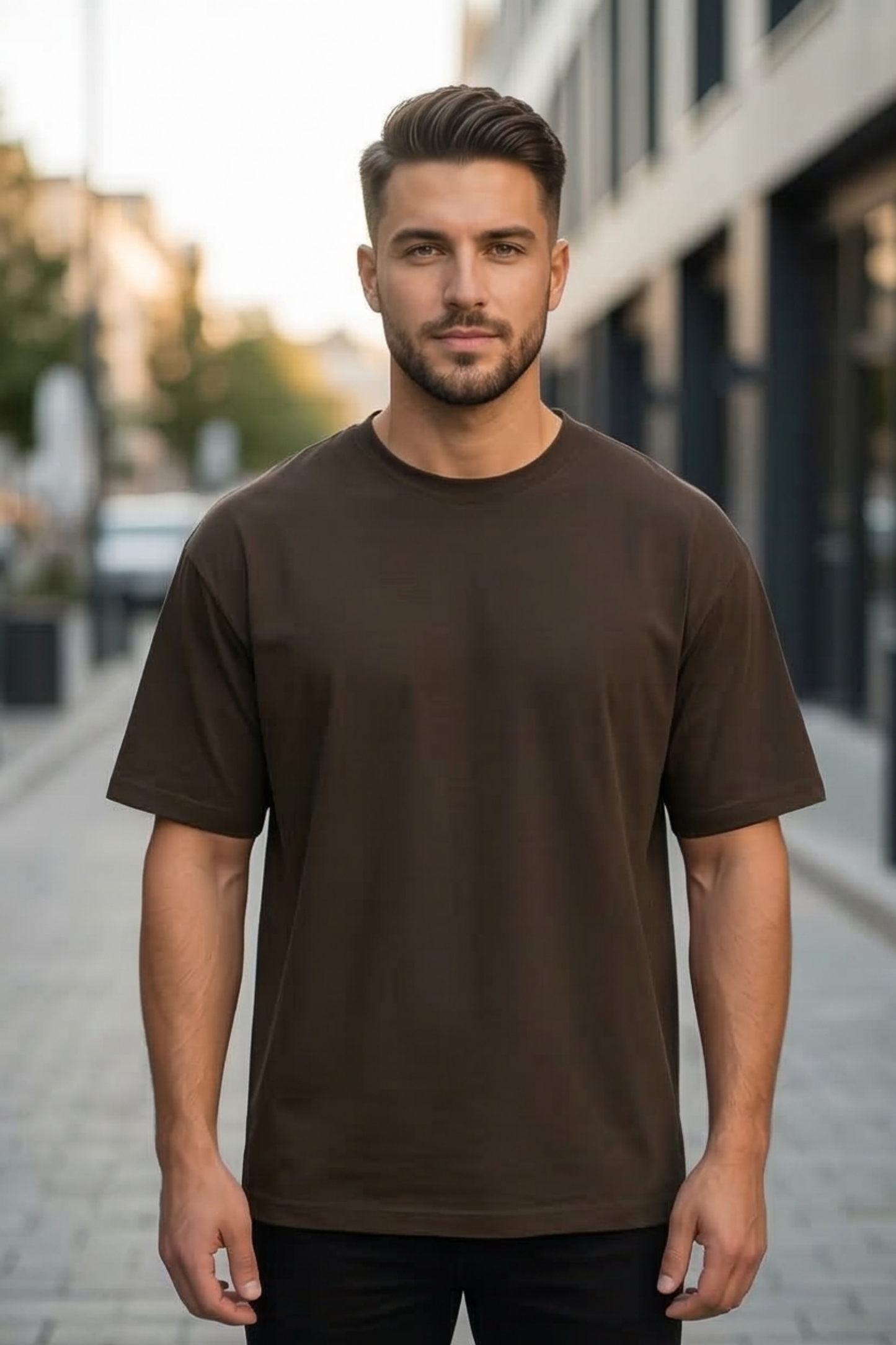 Brewed Earth Coffee Brown T-Shirt