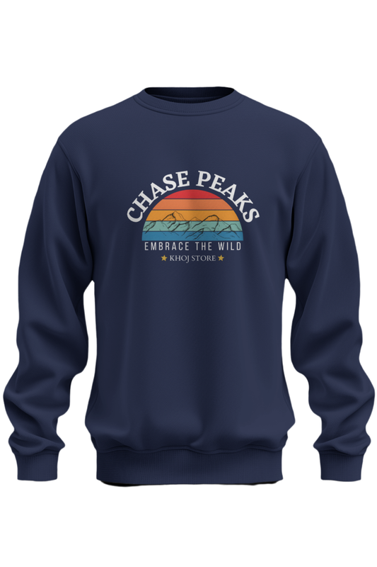 Chase Peaks Sweatshirt - The Khoj Store