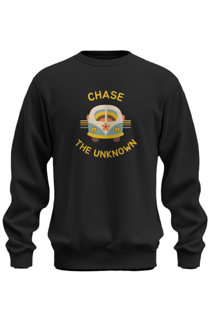 Chase The Unknown Sweatshirt - The Khoj Store
