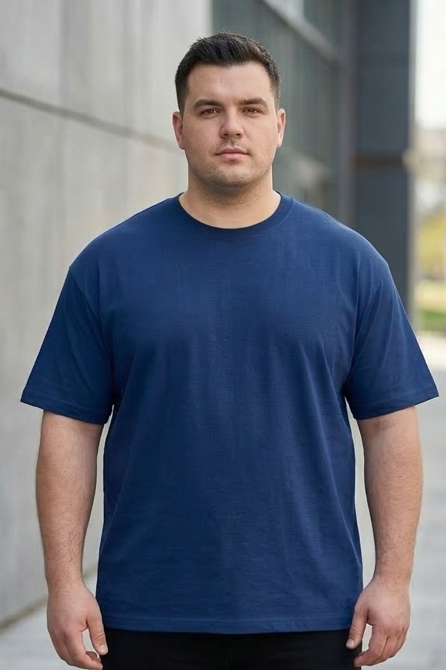 Cobalt Rush Royal Blue Plus Size T-Shirt