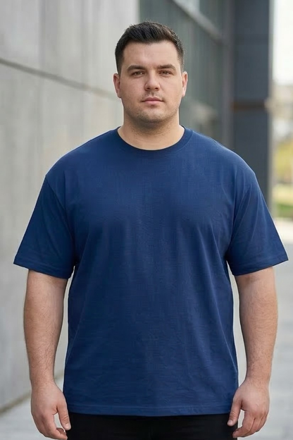 Cobalt Rush Royal Blue Plus Size T-Shirt