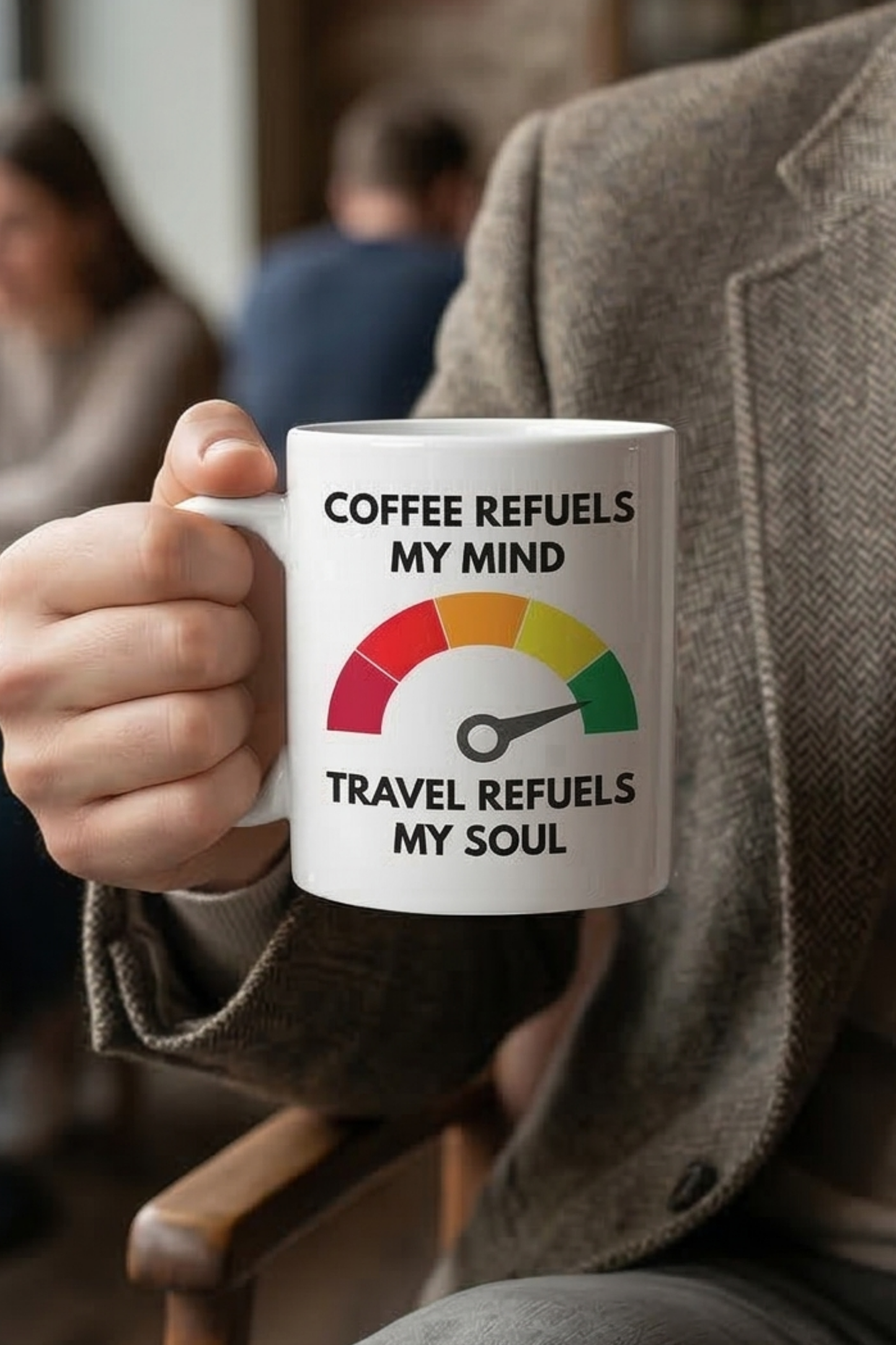Coffee Refuels My Mind, Travel Refuels My Soul