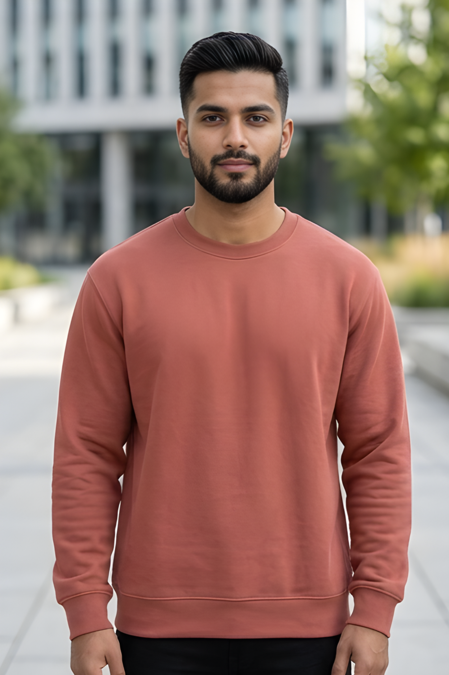 Coral Horizon Sweatshirt