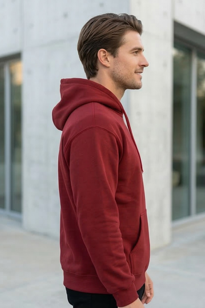 Crimson Blaze Red Hoodie