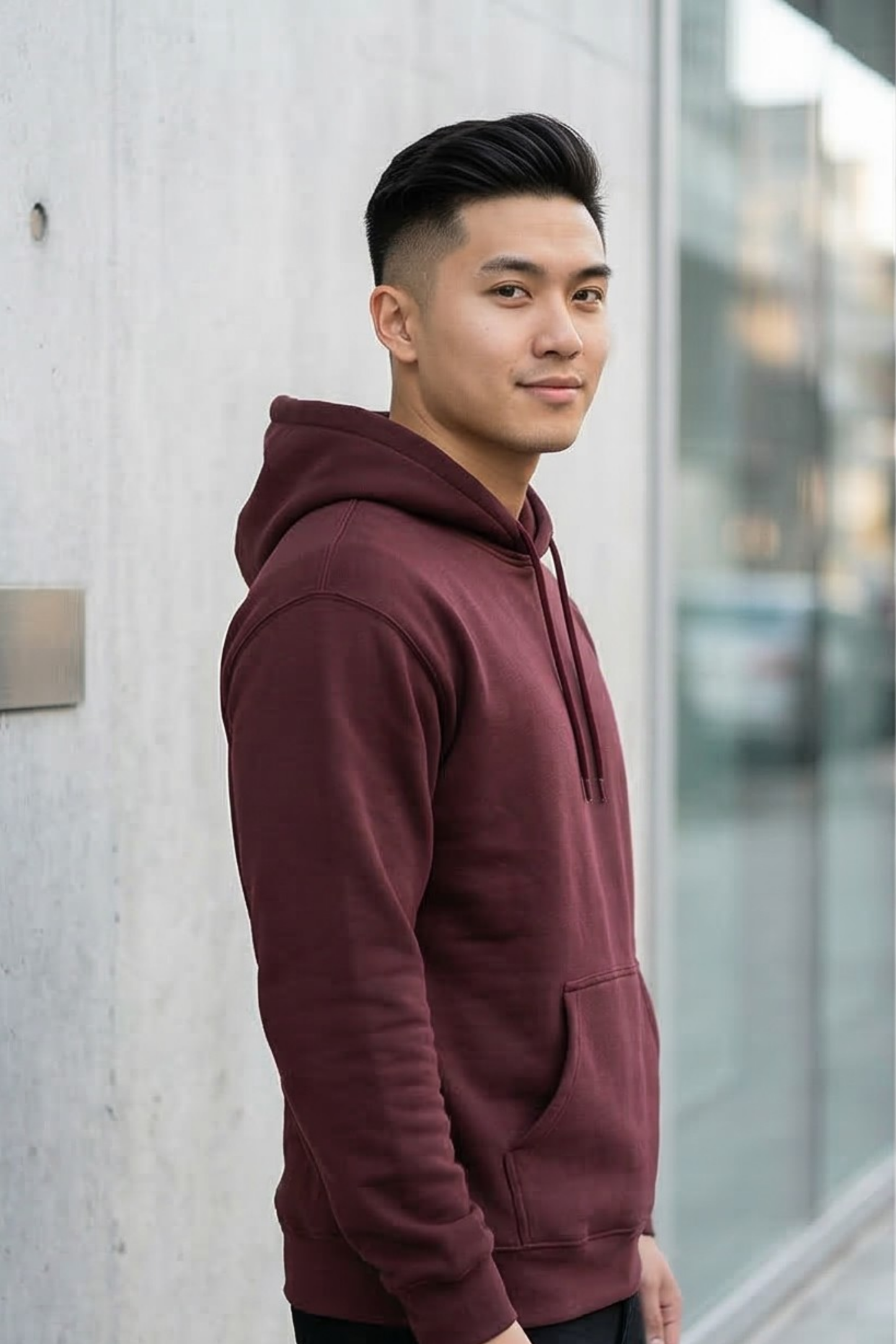 Crimson Oak Maroon Hoodie