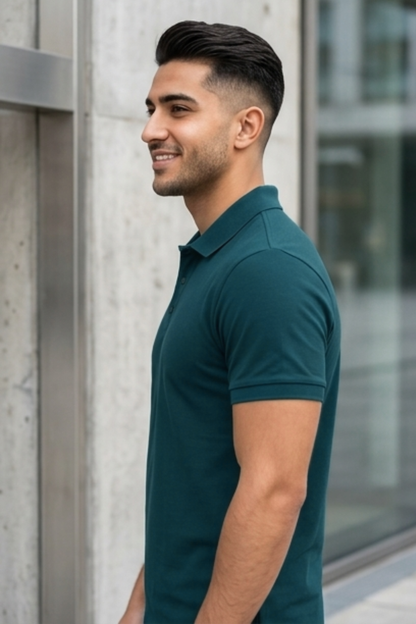 Deep Tide Petrol Blue Polo