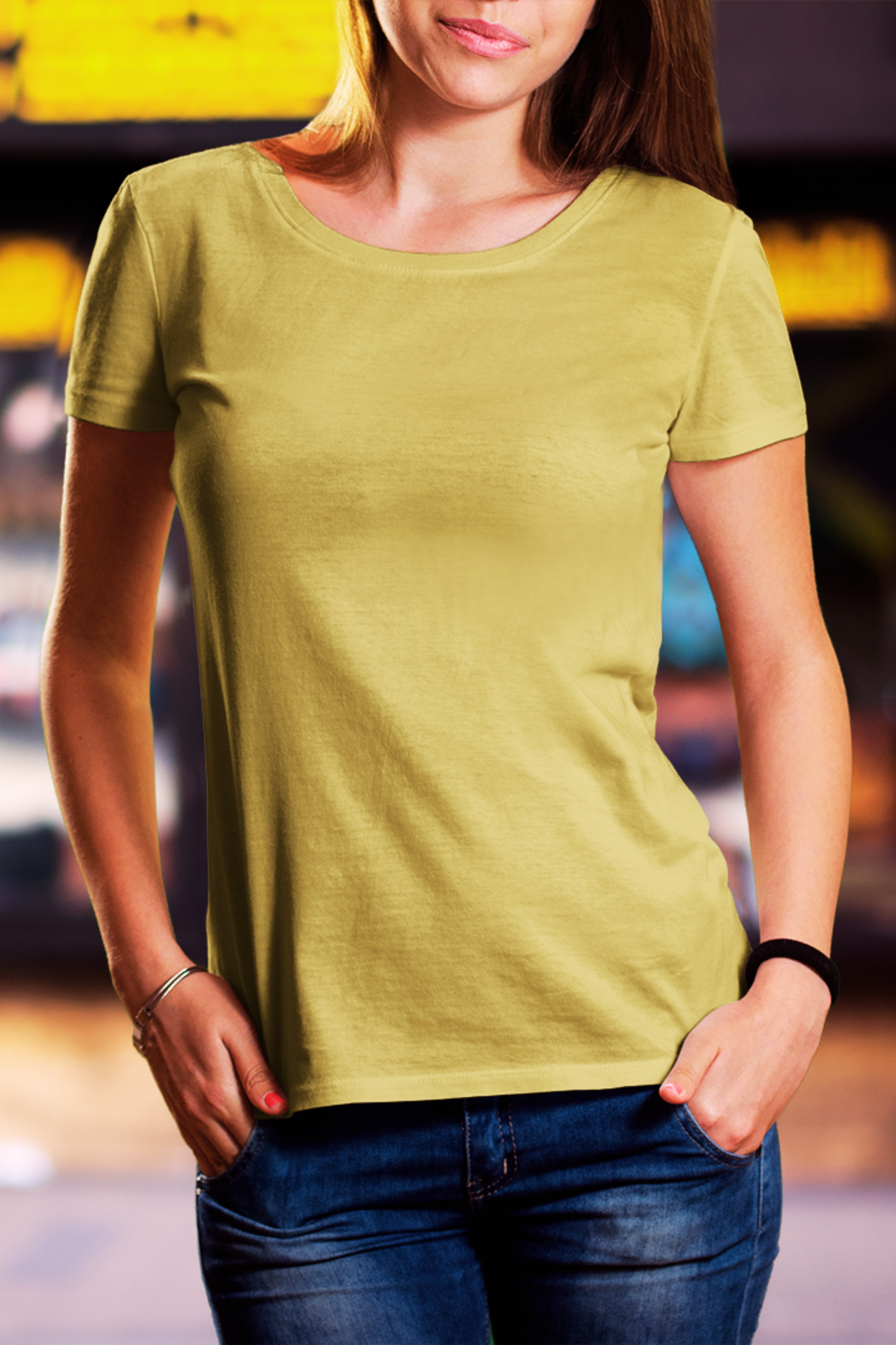 Desert Glow Beige Women's T-Shirt