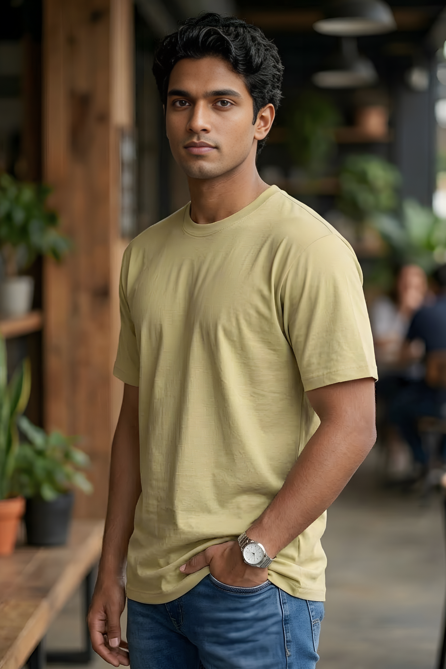 Desert Glow Beige T-Shirt