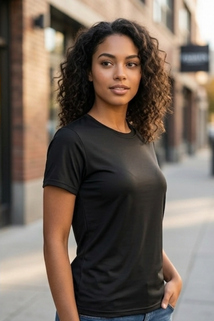 Eclipse Black Women's T-Shirt