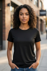 Eclipse Black Women's T-Shirt