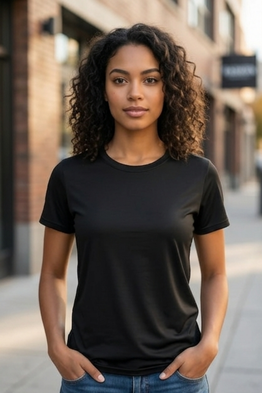 Eclipse Black Women's T-Shirt