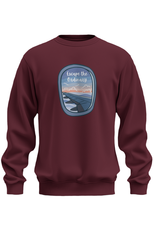 Escape The Ordinary Sweatshirt - The Khoj Store