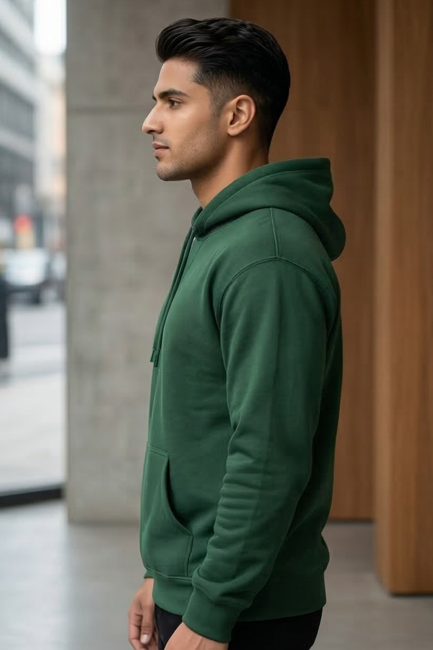Everpine Bottle Green Hoodie