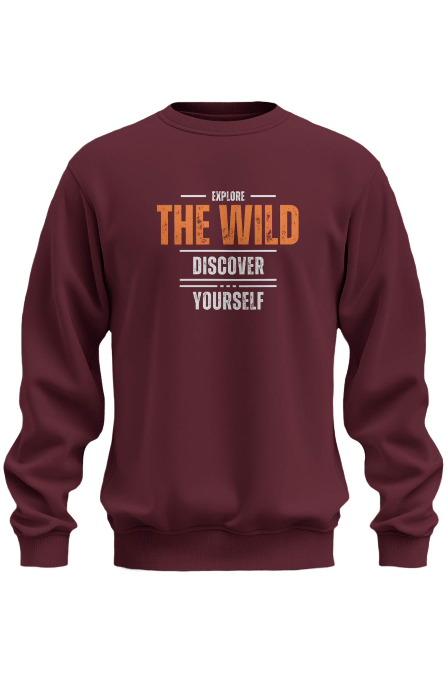 Explore The Wild Discover Yourself Sweatshirt - The Khoj Store