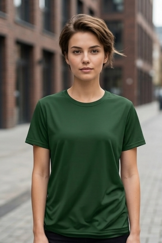 Forest Deep Bottle Green Women's T-Shirt