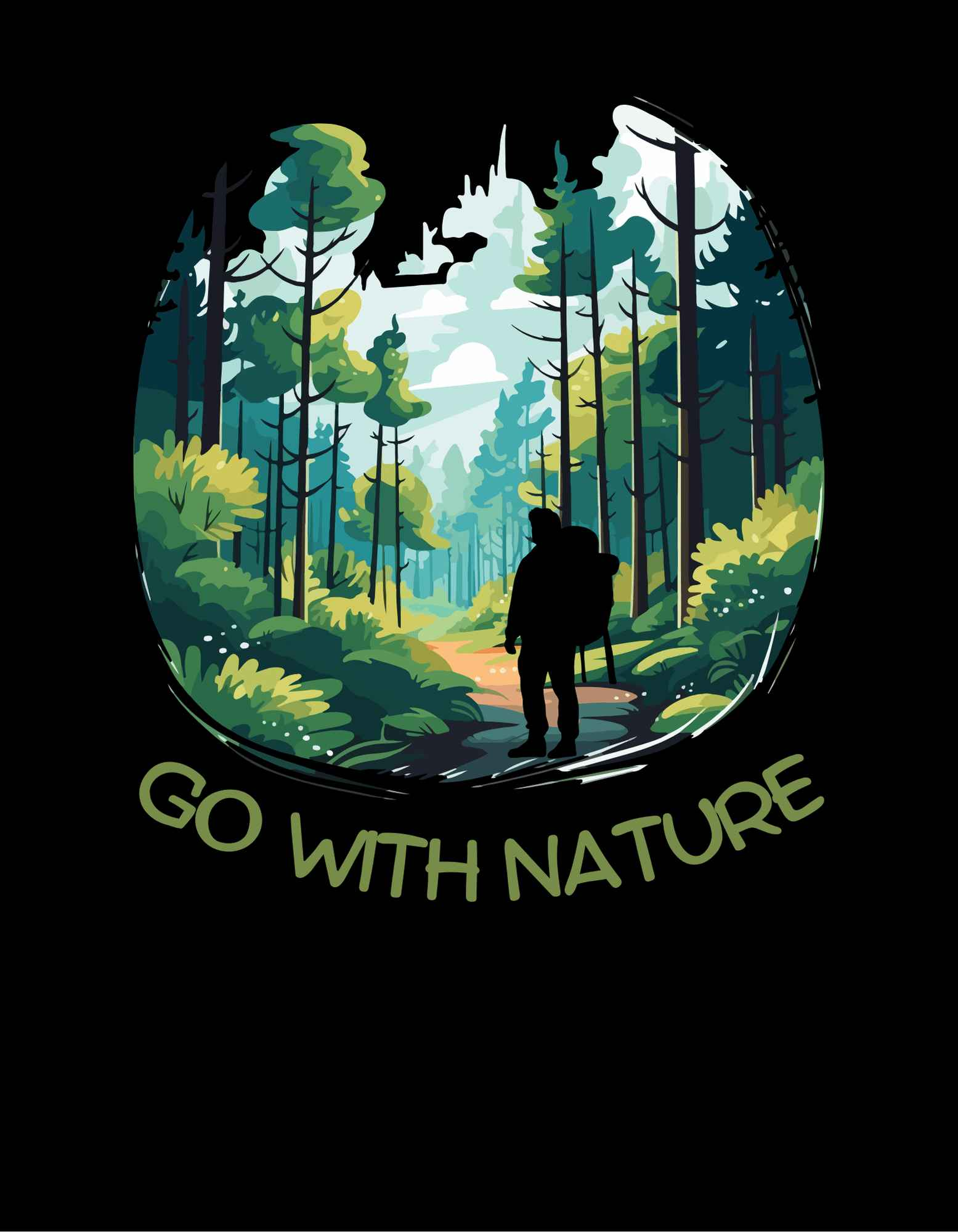 Go With Nature T-Shirt