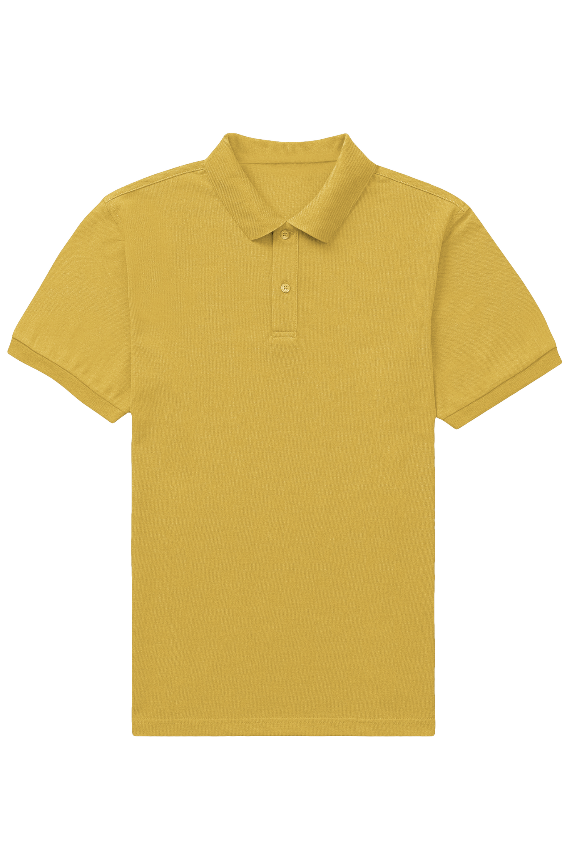 Golden Dune Mustard Yellow Polo - The Khoj Store