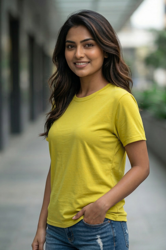 Golden Dune Yellow Women's T-Shirt