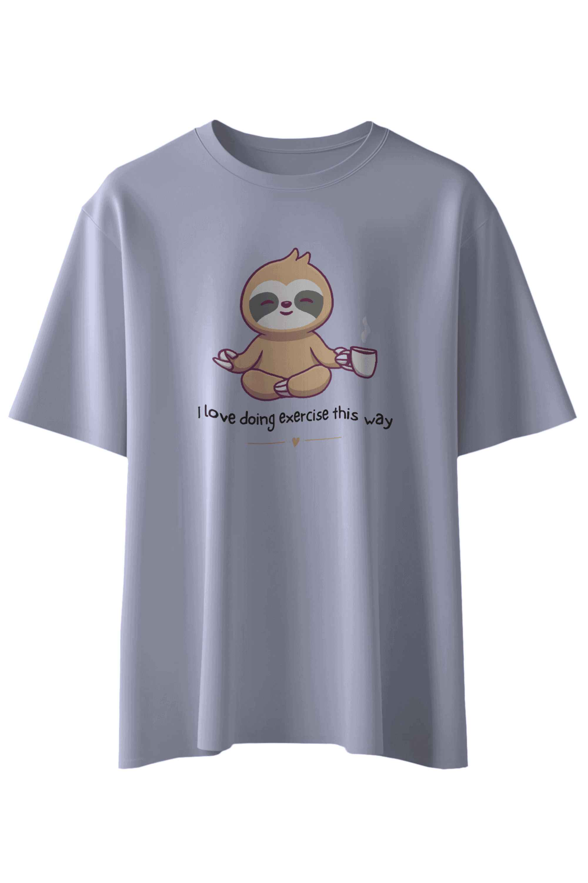 I Love Doing Exercise This Way T-Shirt