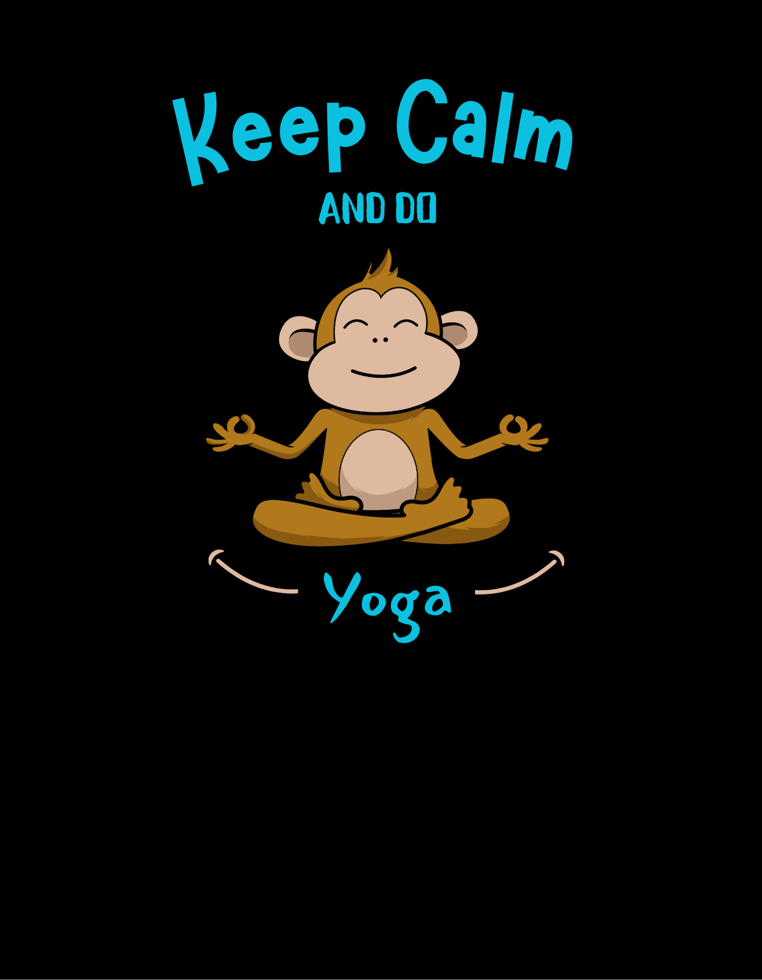 Keep Calm and Do Yoga T-Shirt - The Khoj Store