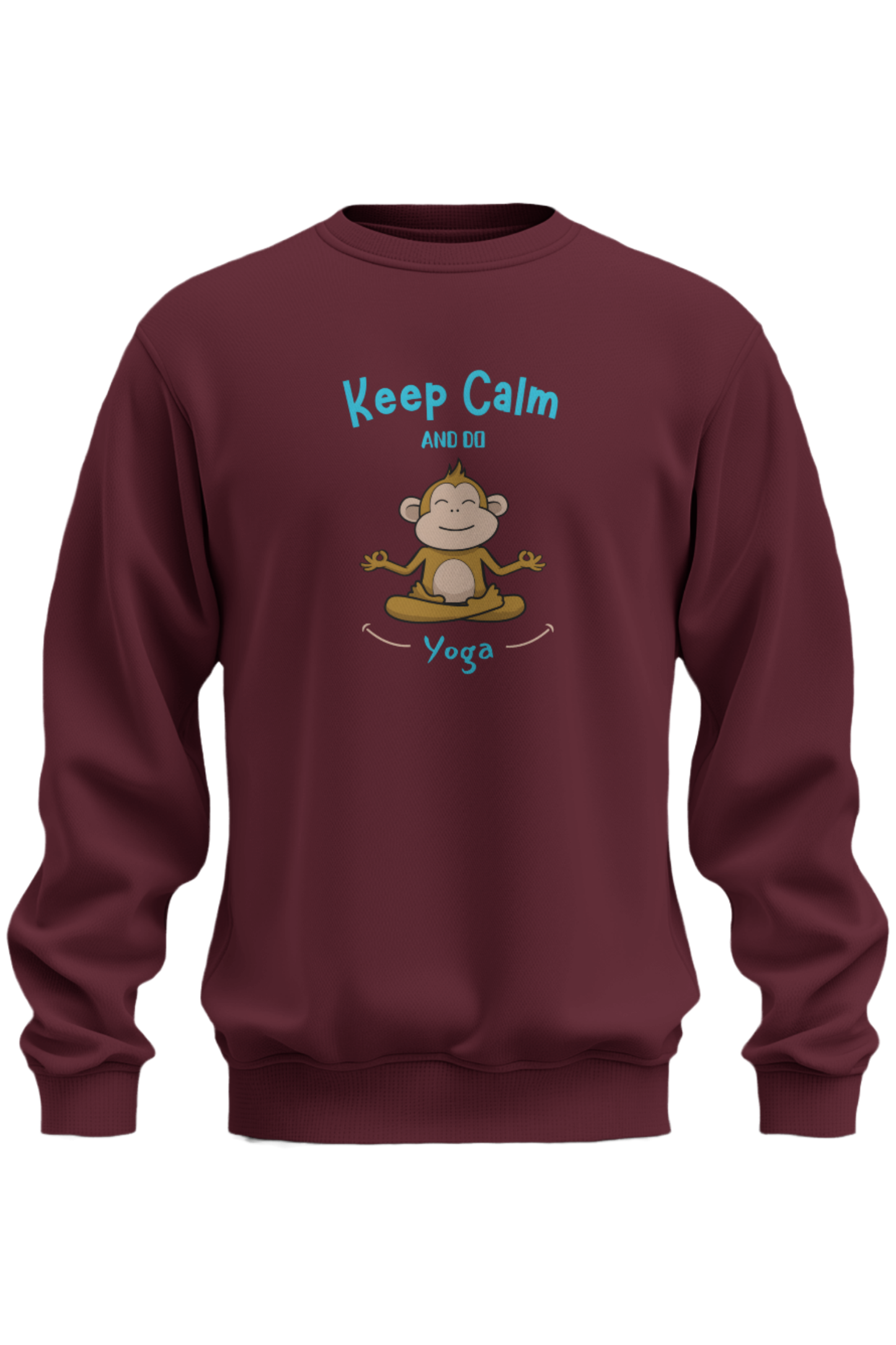 Keep Calm And Do Yoga Sweatshirt - The Khoj Store