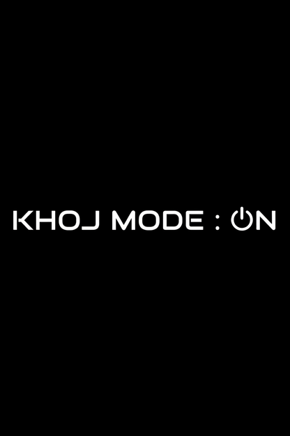 Khoj Mode On Oversized T-Shirt