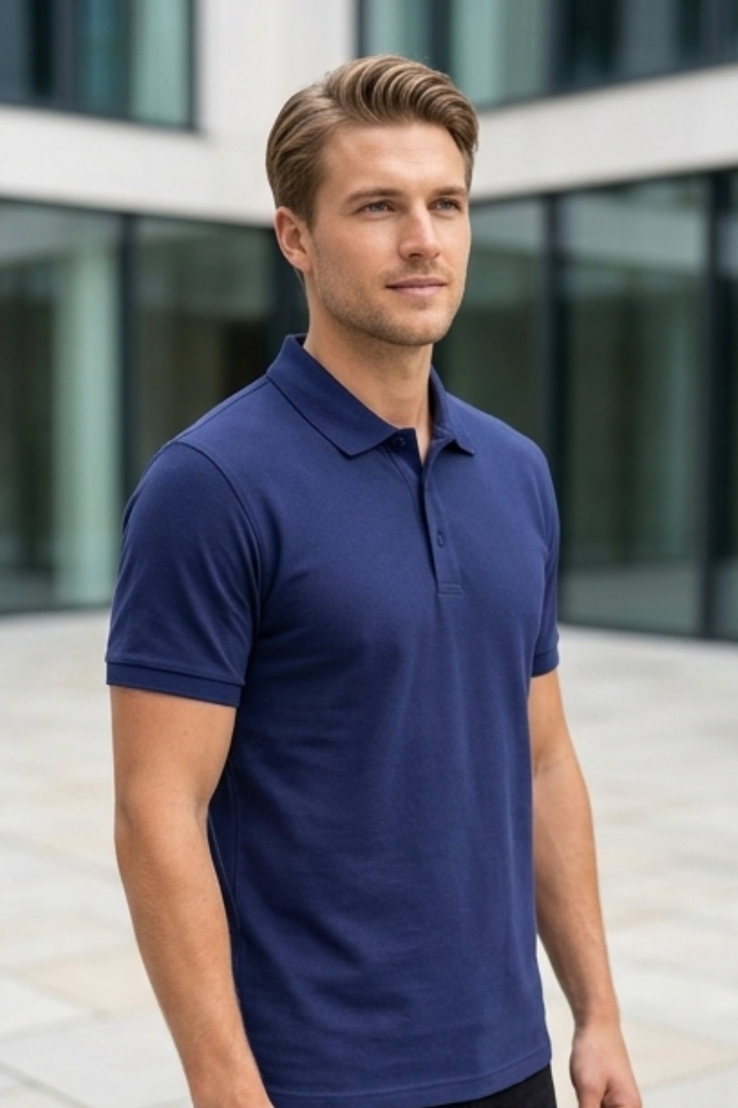 Majestic Wave Royal Blue Polo