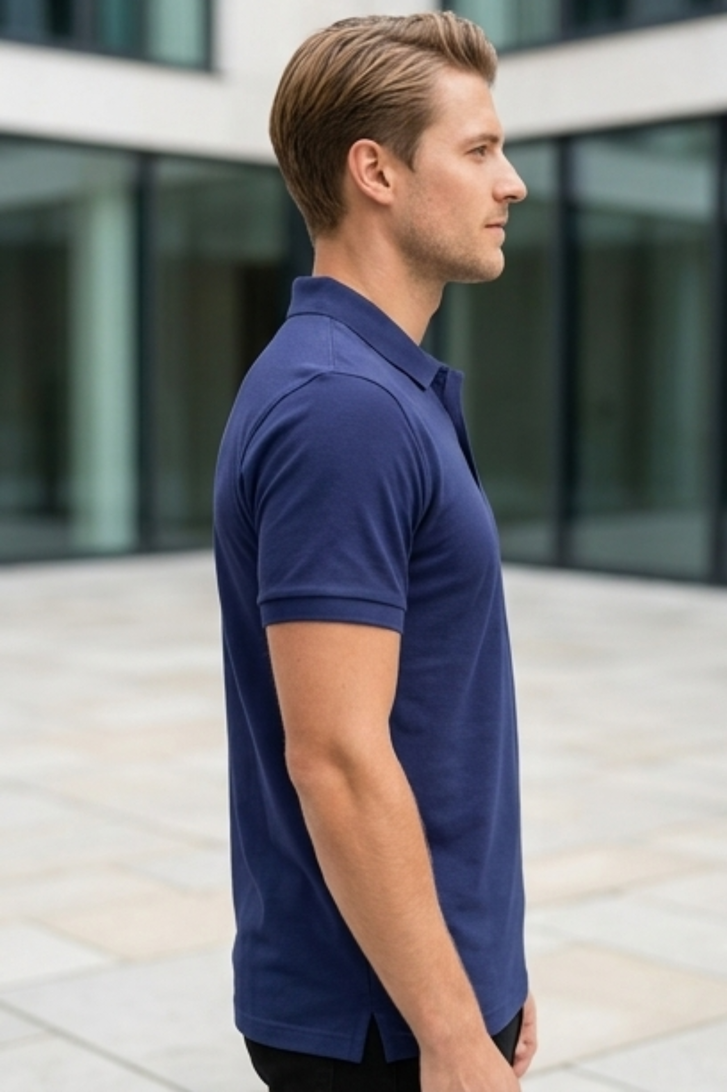 Majestic Wave Royal Blue Polo