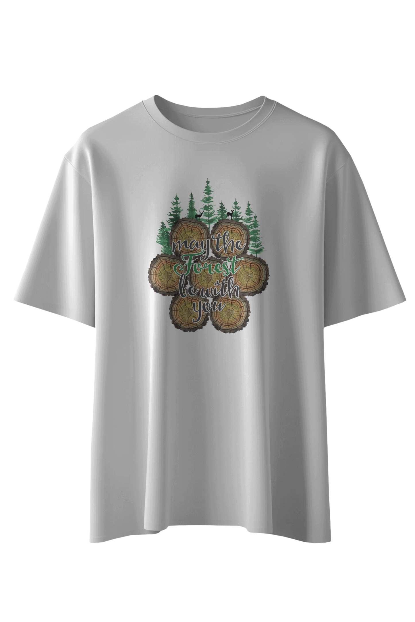 May The Forest Be With You T-Shirt - The Khoj Store