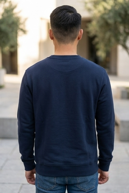 Midnight Tide Navy Blue Sweatshirt