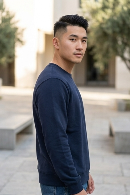Midnight Tide Navy Blue Sweatshirt