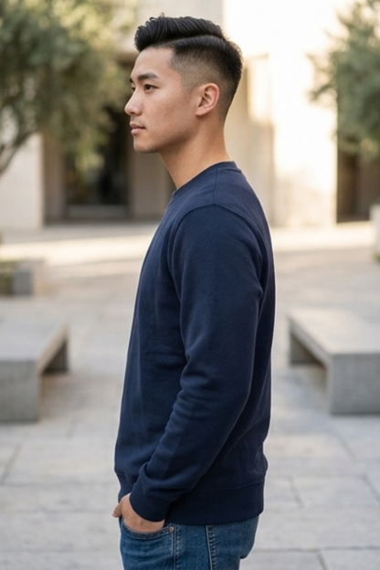 Midnight Tide Navy Blue Sweatshirt