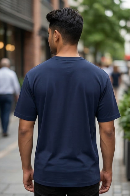 Midnight Tide Navy Blue T-Shirt