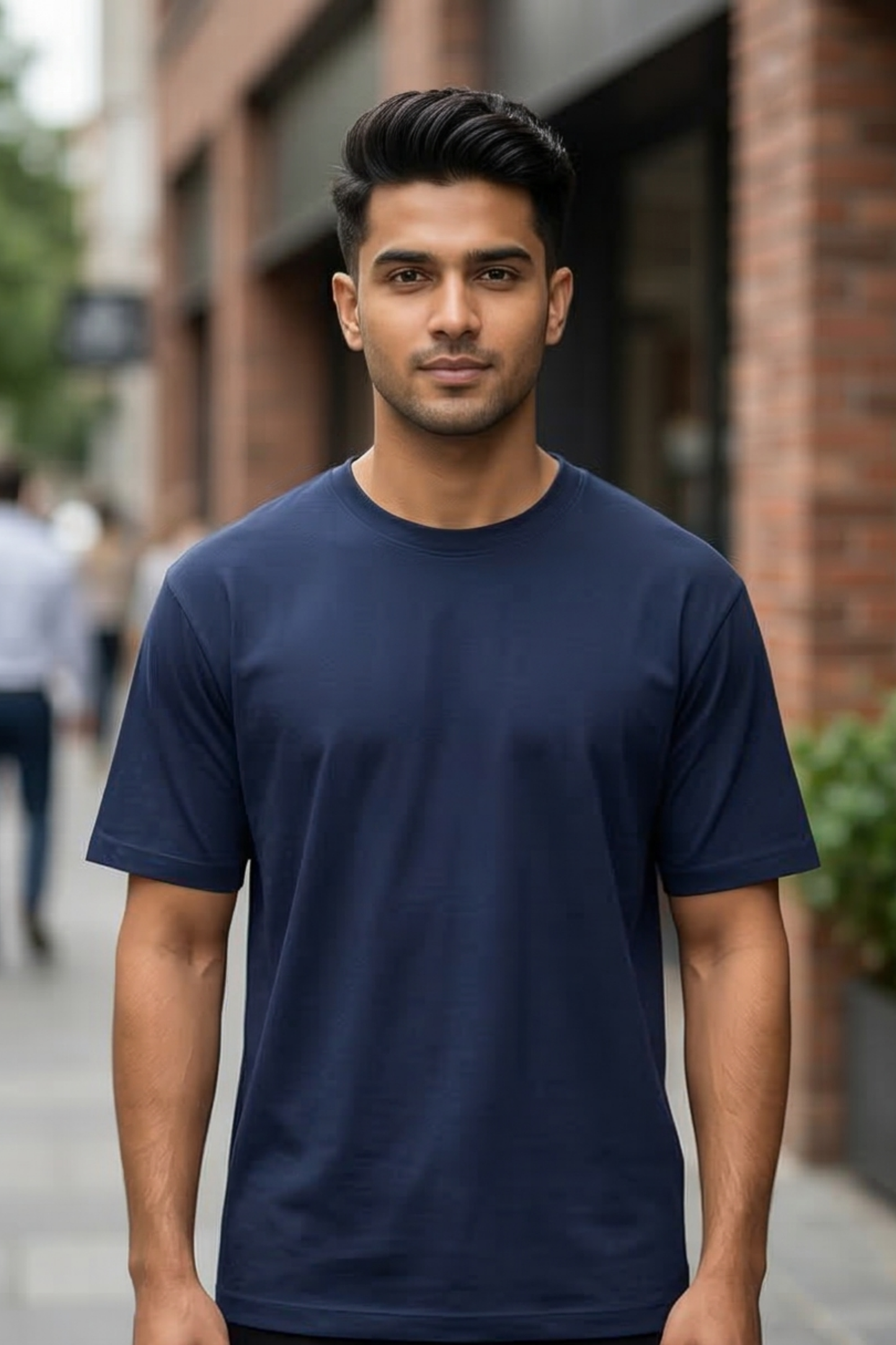 Midnight Tide Navy Blue T-Shirt