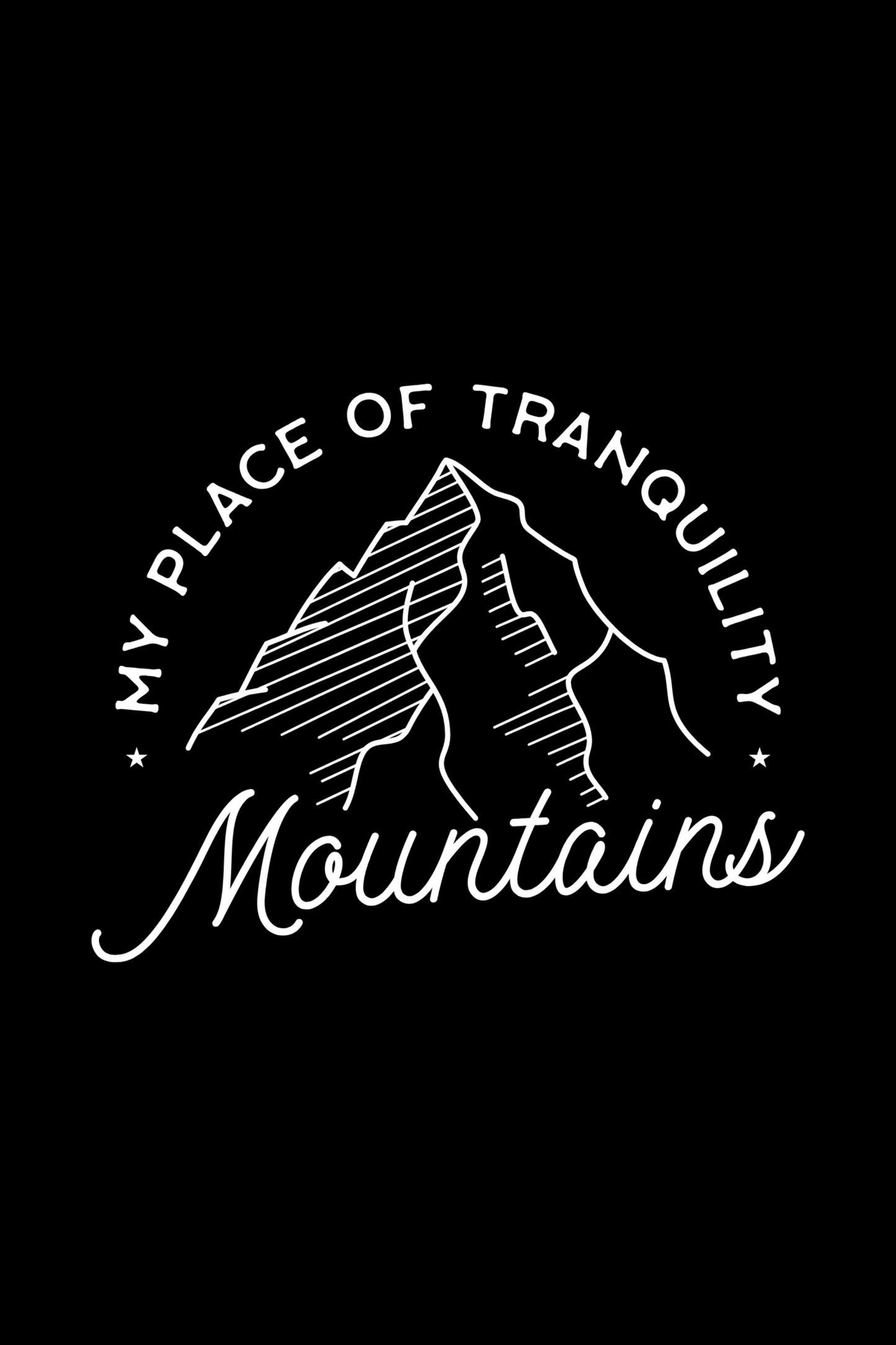 My Place Of Tranquility - Mountains - The Khoj Store