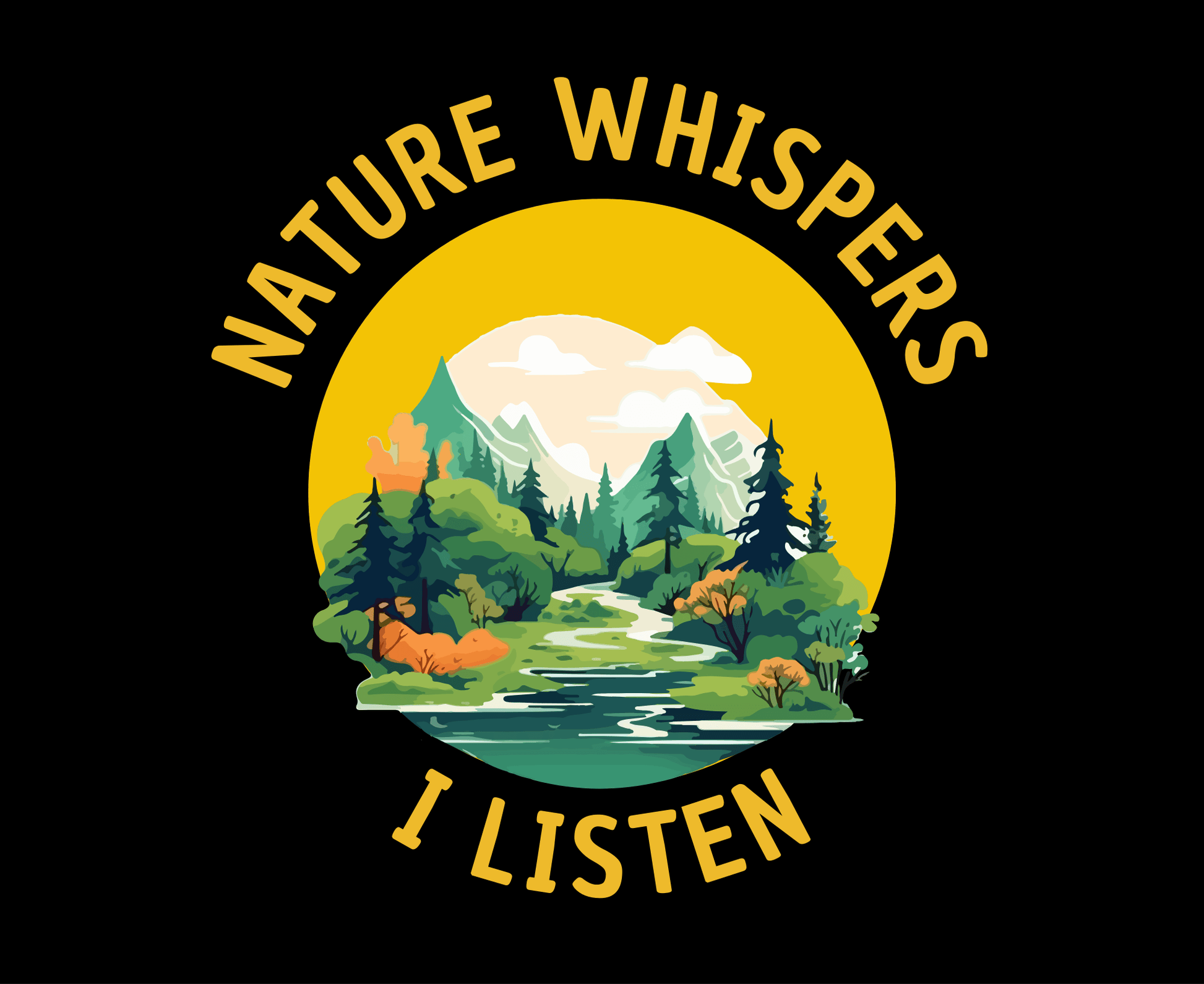 Nature Whispers I Listen - The Khoj Store